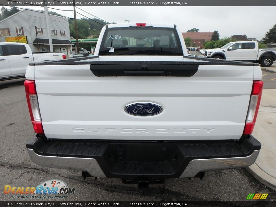 2019 Ford F250 Super Duty XL Crew Cab 4x4 Oxford White / Black Photo #6