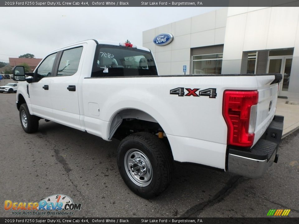 2019 Ford F250 Super Duty XL Crew Cab 4x4 Oxford White / Black Photo #7