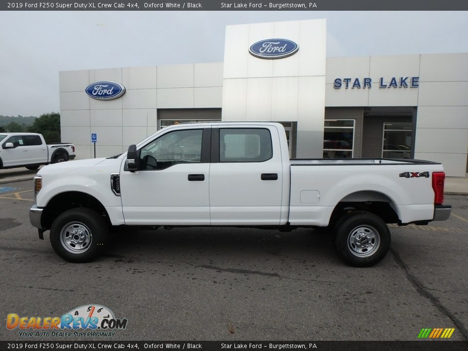 2019 Ford F250 Super Duty XL Crew Cab 4x4 Oxford White / Black Photo #8