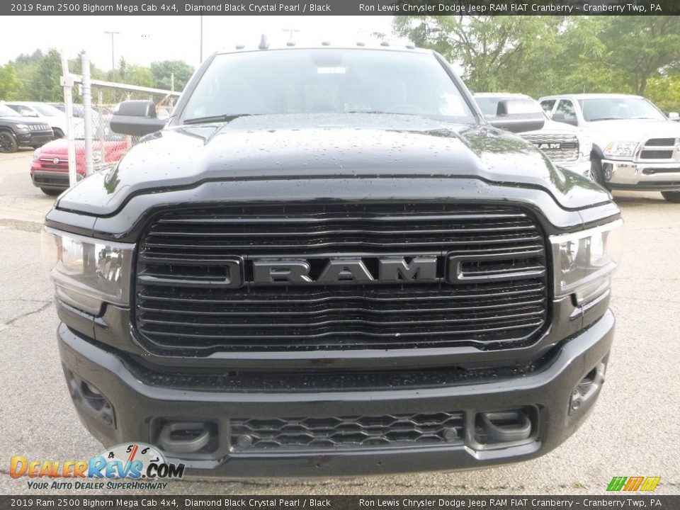 2019 Ram 2500 Bighorn Mega Cab 4x4 Diamond Black Crystal Pearl / Black Photo #8