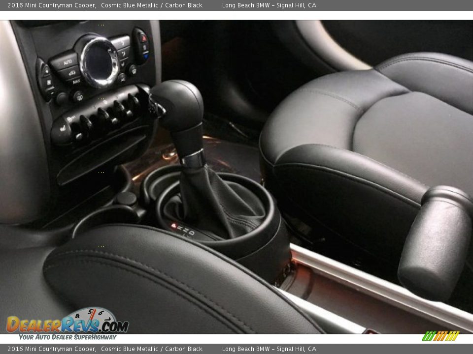2016 Mini Countryman Cooper Cosmic Blue Metallic / Carbon Black Photo #17