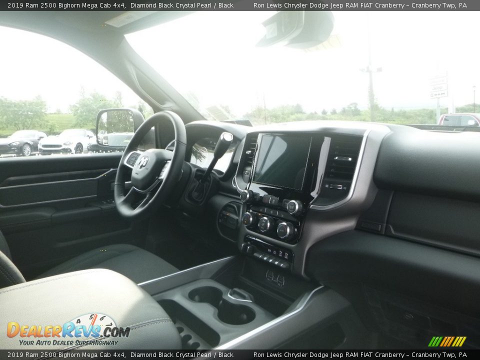 2019 Ram 2500 Bighorn Mega Cab 4x4 Diamond Black Crystal Pearl / Black Photo #11