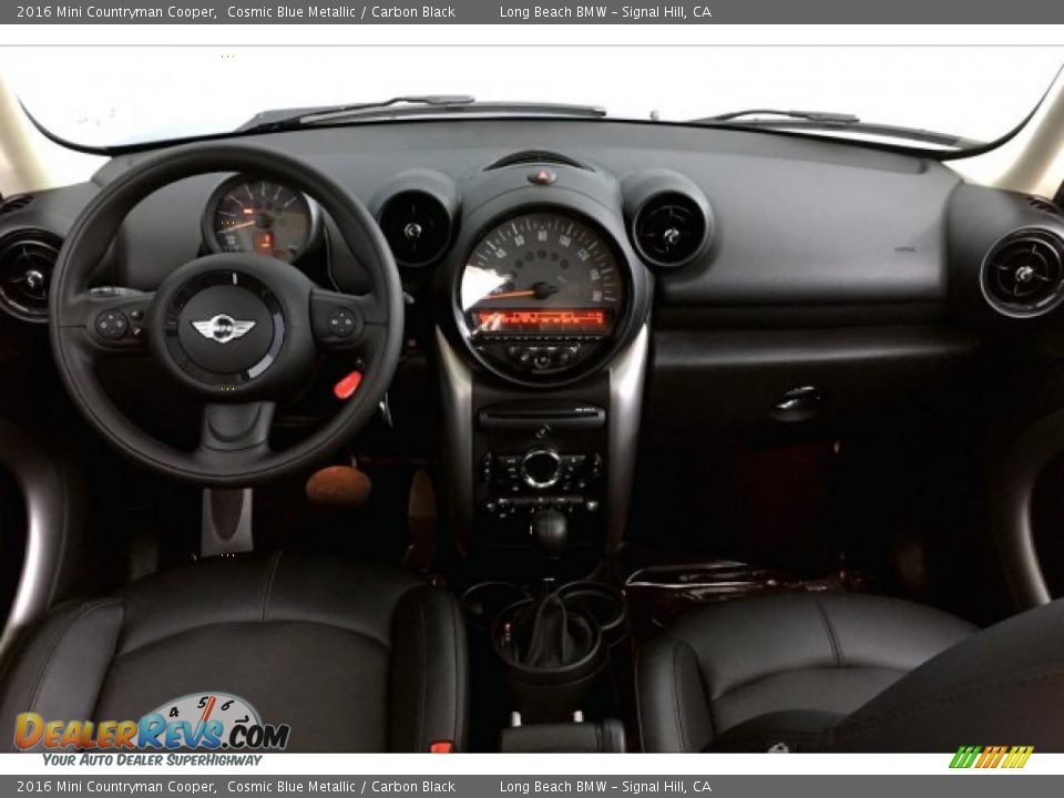 2016 Mini Countryman Cooper Cosmic Blue Metallic / Carbon Black Photo #19
