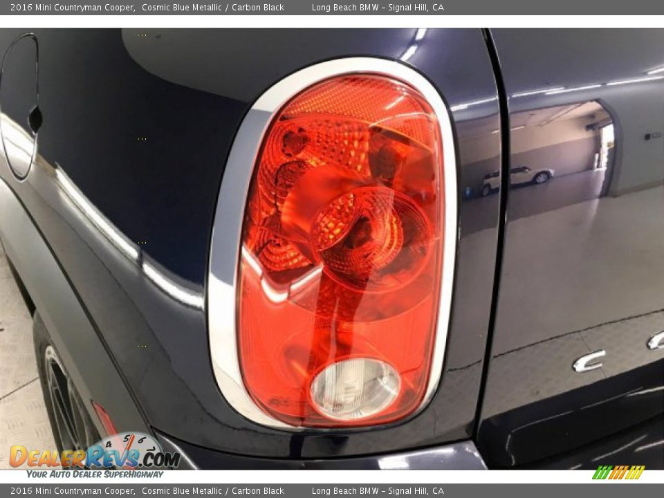 2016 Mini Countryman Cooper Cosmic Blue Metallic / Carbon Black Photo #21