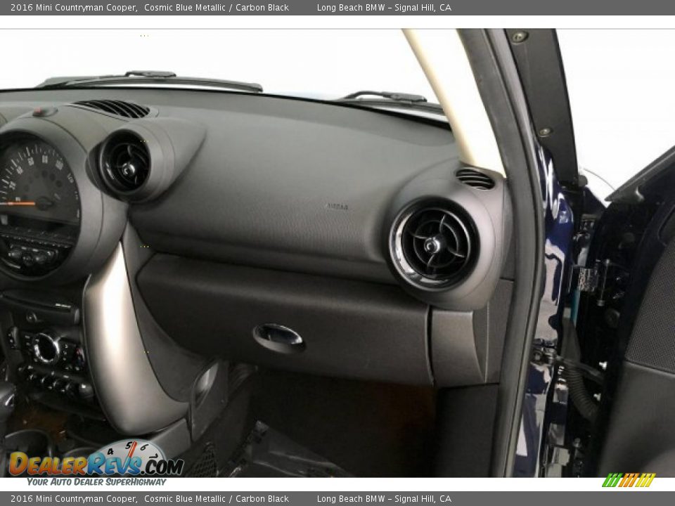 2016 Mini Countryman Cooper Cosmic Blue Metallic / Carbon Black Photo #23