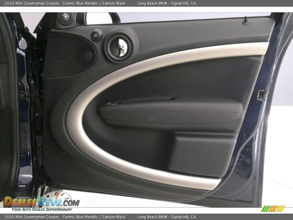 2016 Mini Countryman Cooper Cosmic Blue Metallic / Carbon Black Photo #25