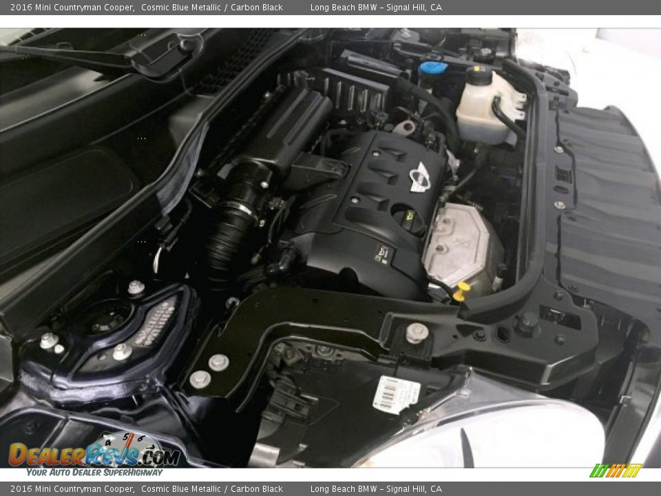 2016 Mini Countryman Cooper Cosmic Blue Metallic / Carbon Black Photo #26
