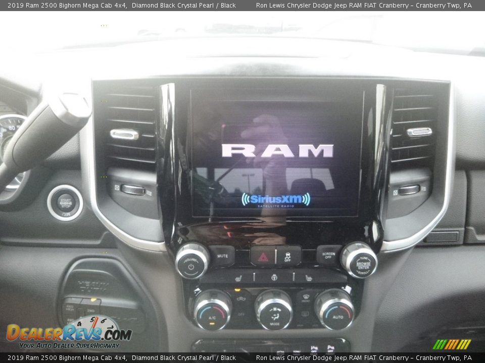 2019 Ram 2500 Bighorn Mega Cab 4x4 Diamond Black Crystal Pearl / Black Photo #17
