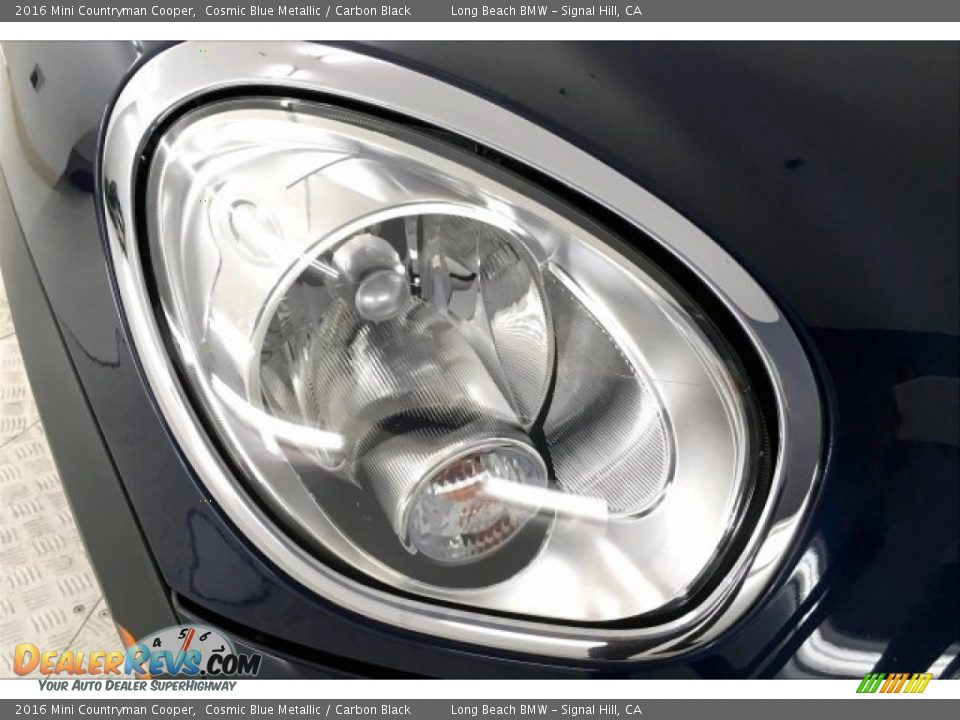 2016 Mini Countryman Cooper Cosmic Blue Metallic / Carbon Black Photo #27