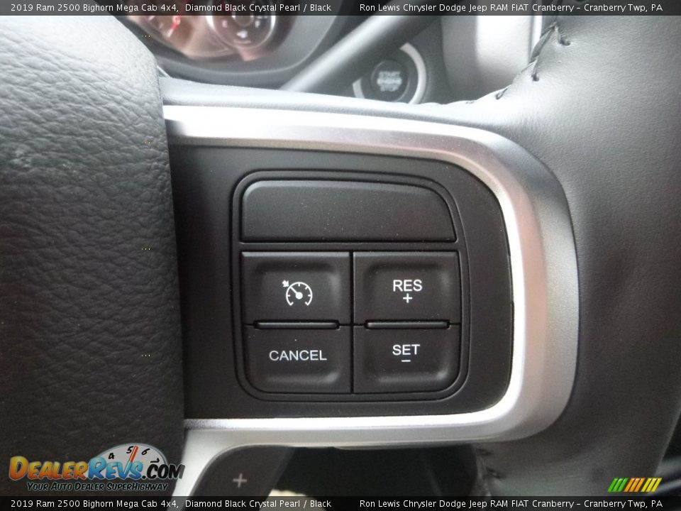 2019 Ram 2500 Bighorn Mega Cab 4x4 Diamond Black Crystal Pearl / Black Photo #19