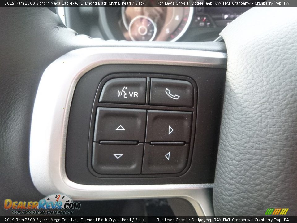 2019 Ram 2500 Bighorn Mega Cab 4x4 Diamond Black Crystal Pearl / Black Photo #20