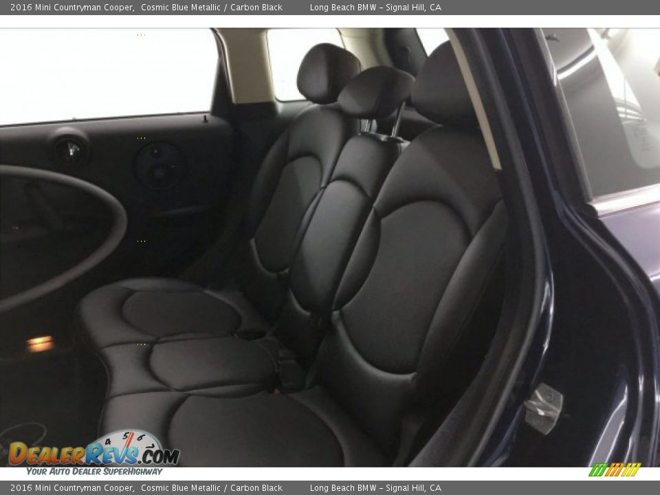 2016 Mini Countryman Cooper Cosmic Blue Metallic / Carbon Black Photo #32