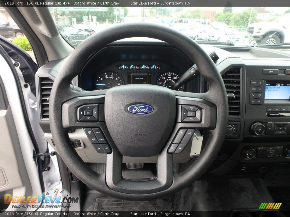 2019 Ford F150 XL Regular Cab 4x4 Steering Wheel Photo #16