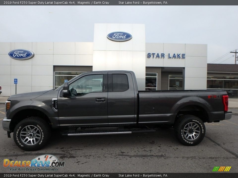 2019 Ford F250 Super Duty Lariat SuperCab 4x4 Magnetic / Earth Gray Photo #1