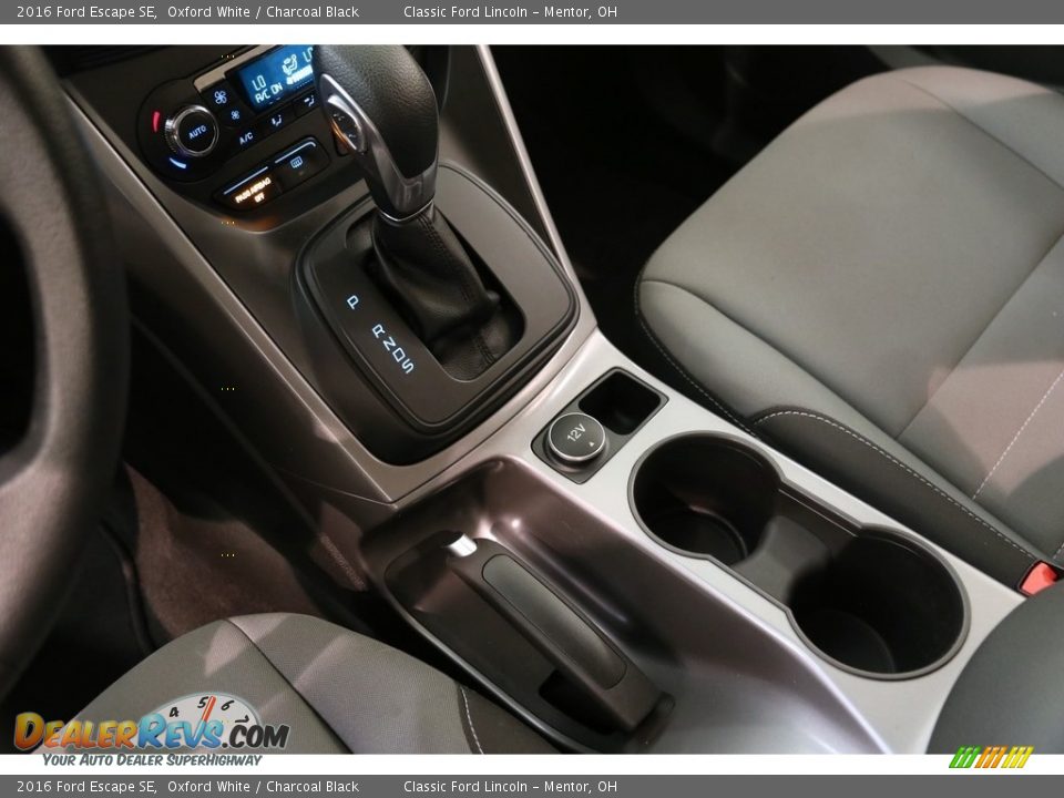 2016 Ford Escape SE Oxford White / Charcoal Black Photo #13