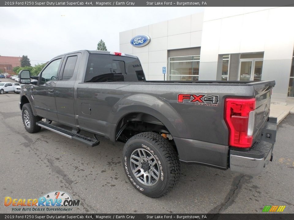 2019 Ford F250 Super Duty Lariat SuperCab 4x4 Magnetic / Earth Gray Photo #7