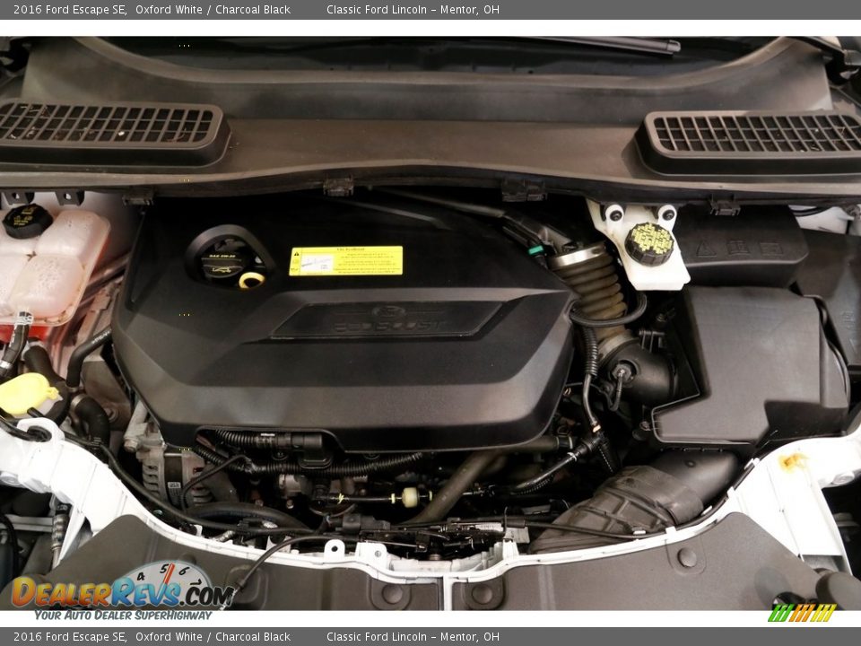2016 Ford Escape SE Oxford White / Charcoal Black Photo #18