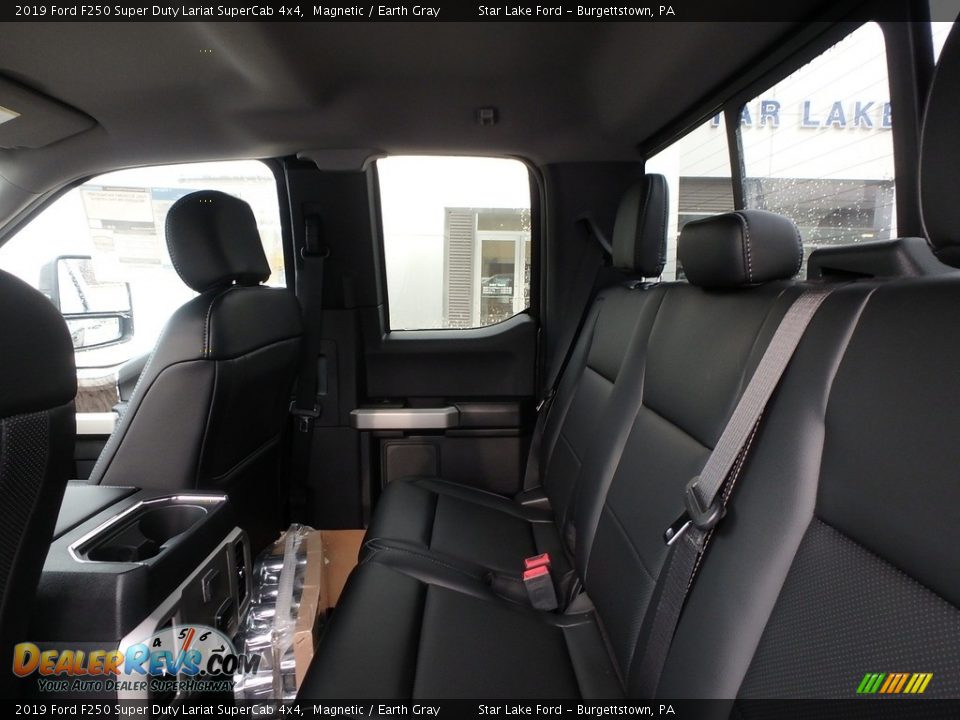 2019 Ford F250 Super Duty Lariat SuperCab 4x4 Magnetic / Earth Gray Photo #13