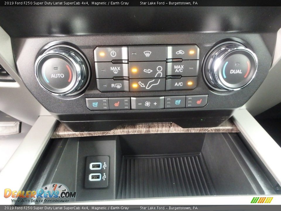 2019 Ford F250 Super Duty Lariat SuperCab 4x4 Magnetic / Earth Gray Photo #18