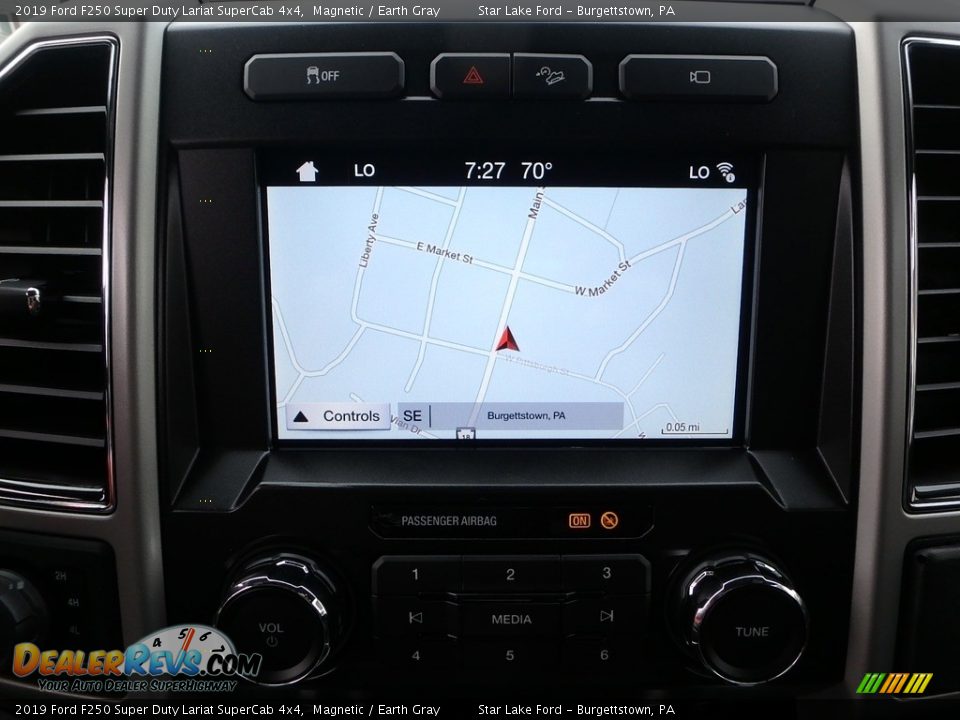 2019 Ford F250 Super Duty Lariat SuperCab 4x4 Magnetic / Earth Gray Photo #19