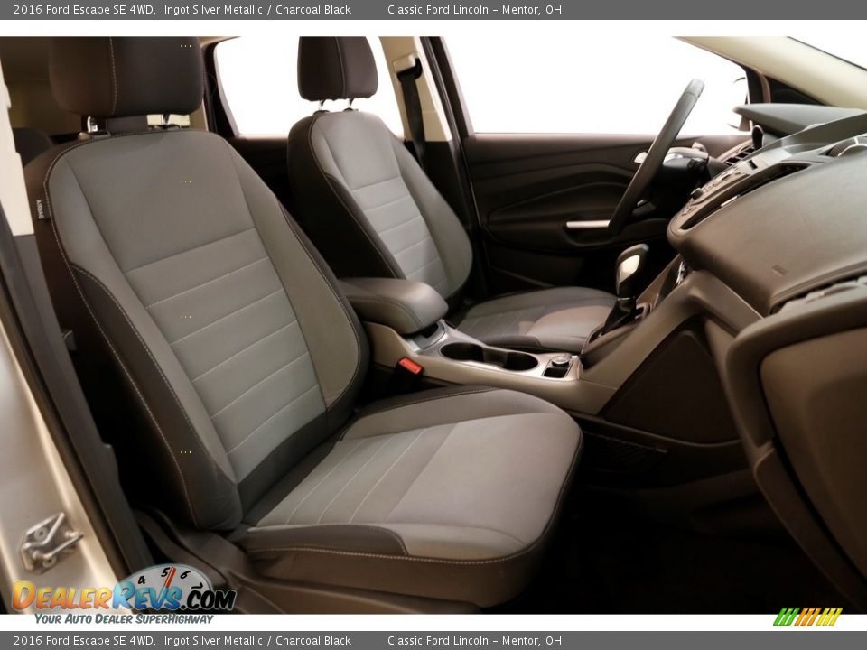 2016 Ford Escape SE 4WD Ingot Silver Metallic / Charcoal Black Photo #13