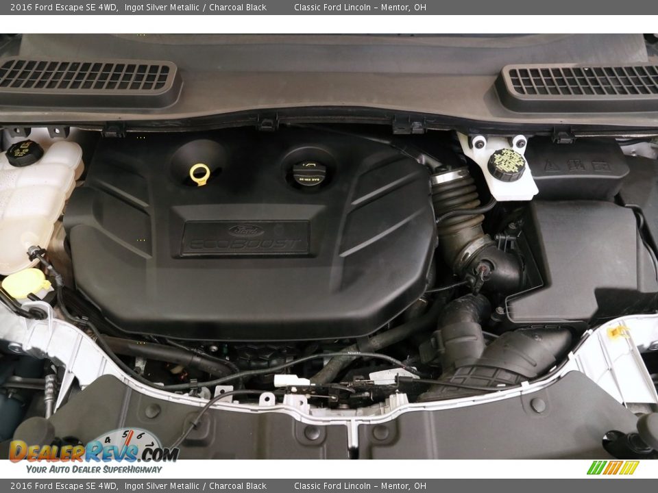 2016 Ford Escape SE 4WD Ingot Silver Metallic / Charcoal Black Photo #17