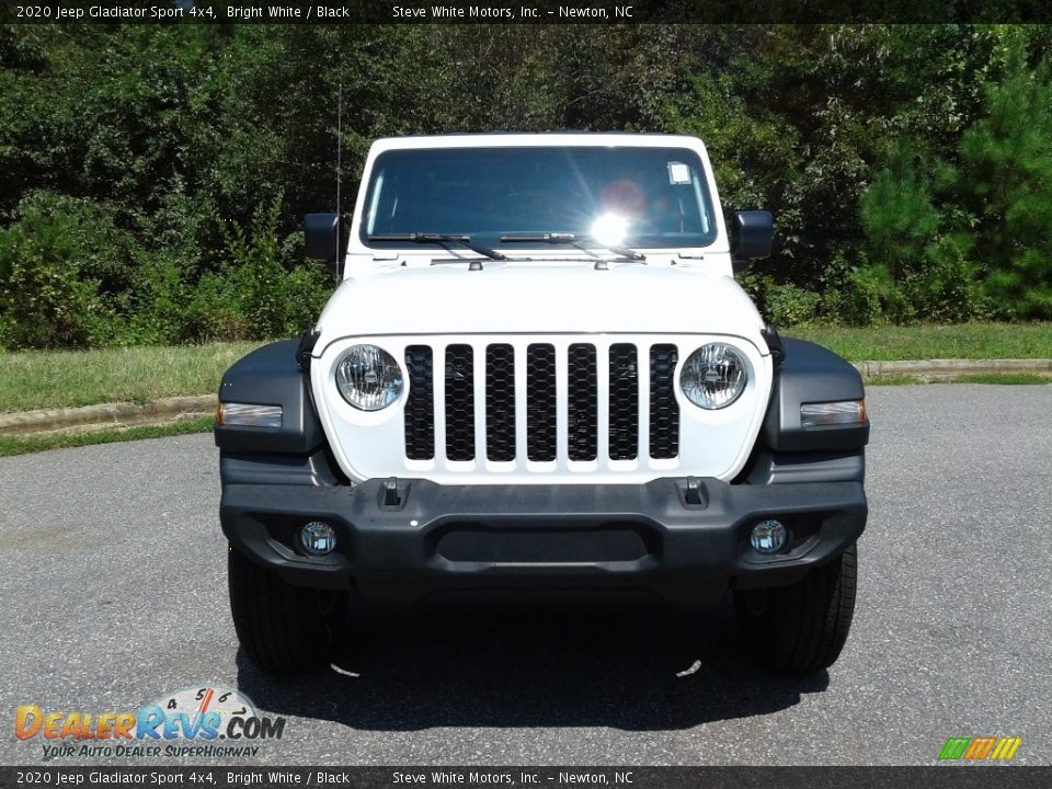 2020 Jeep Gladiator Sport 4x4 Bright White / Black Photo #3