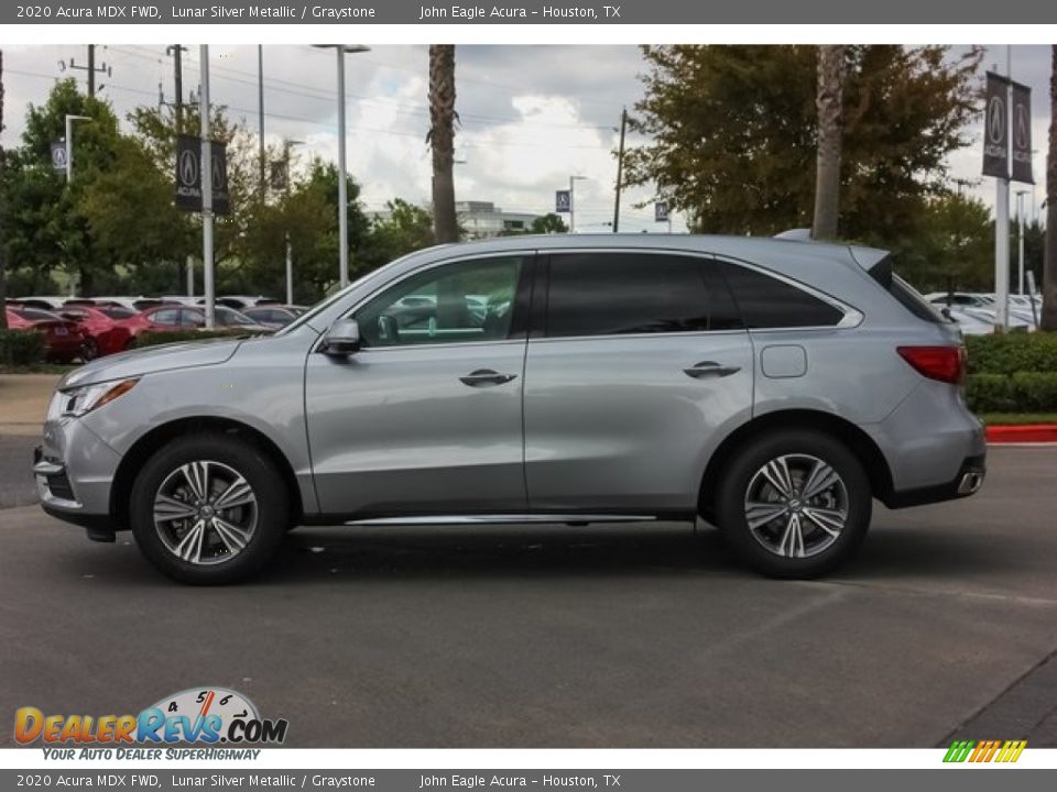 2020 Acura MDX FWD Lunar Silver Metallic / Graystone Photo #4