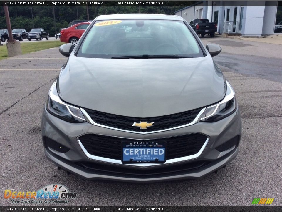 2017 Chevrolet Cruze LT Pepperdust Metallic / Jet Black Photo #4