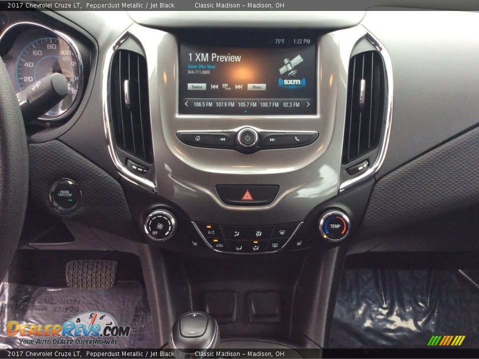 2017 Chevrolet Cruze LT Pepperdust Metallic / Jet Black Photo #18