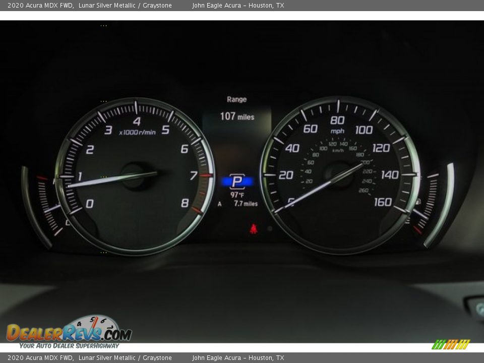 2020 Acura MDX FWD Gauges Photo #16