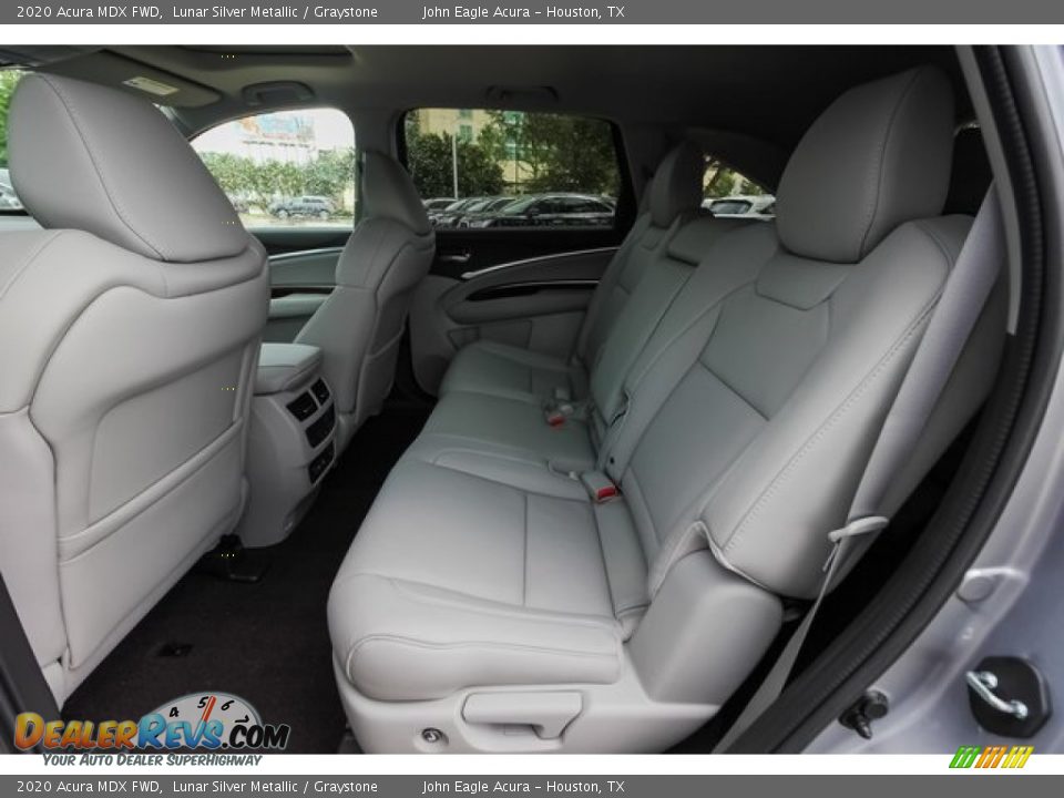 Rear Seat of 2020 Acura MDX FWD Photo #33