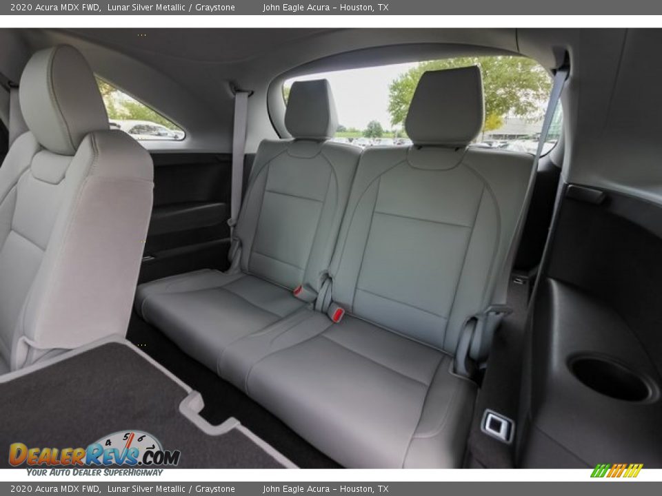 Rear Seat of 2020 Acura MDX FWD Photo #34