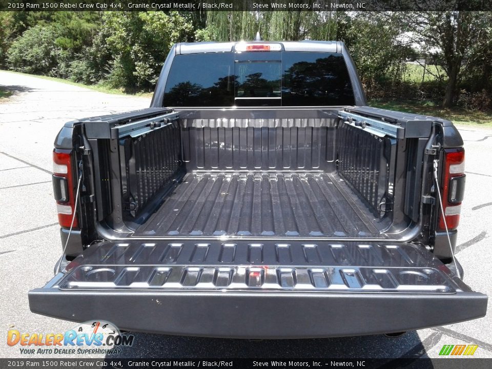 2019 Ram 1500 Rebel Crew Cab 4x4 Granite Crystal Metallic / Black/Red Photo #12