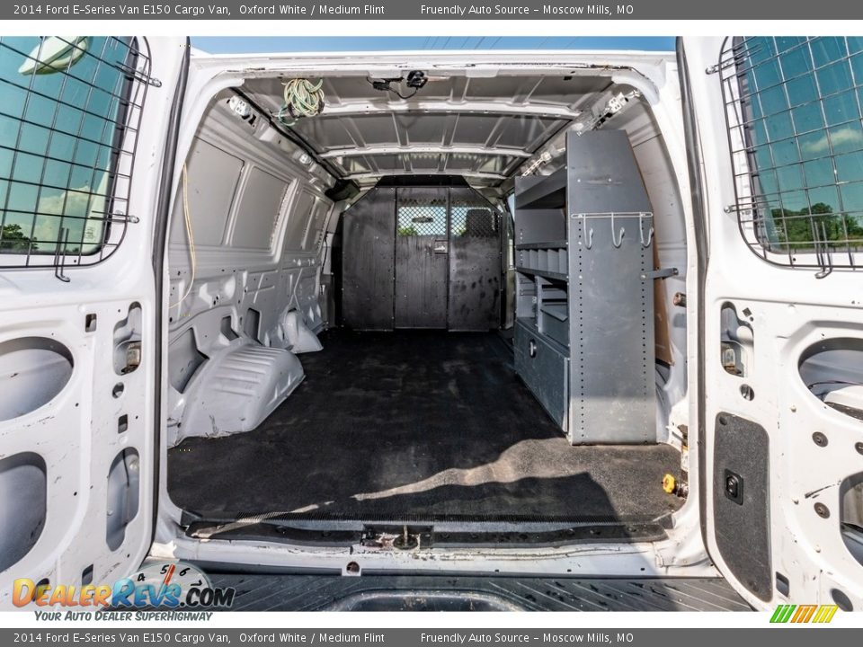2014 Ford E-Series Van E150 Cargo Van Oxford White / Medium Flint Photo #3