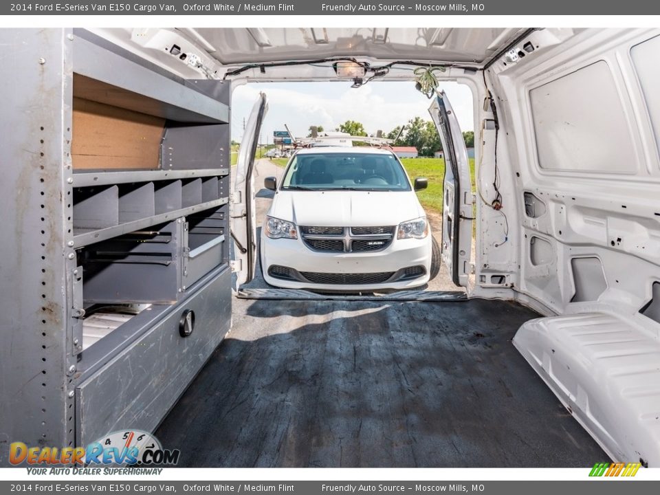 2014 Ford E-Series Van E150 Cargo Van Oxford White / Medium Flint Photo #4