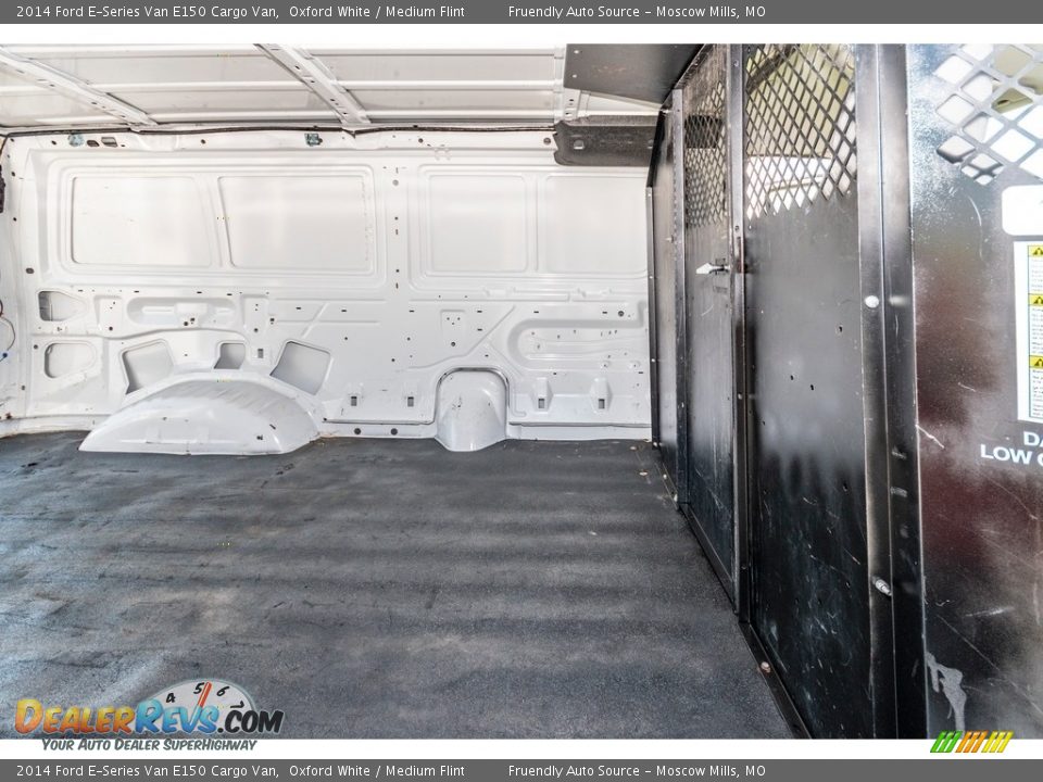 2014 Ford E-Series Van E150 Cargo Van Oxford White / Medium Flint Photo #5