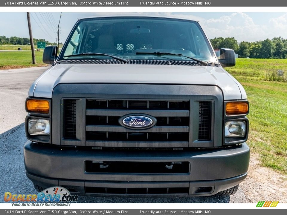 2014 Ford E-Series Van E150 Cargo Van Oxford White / Medium Flint Photo #8