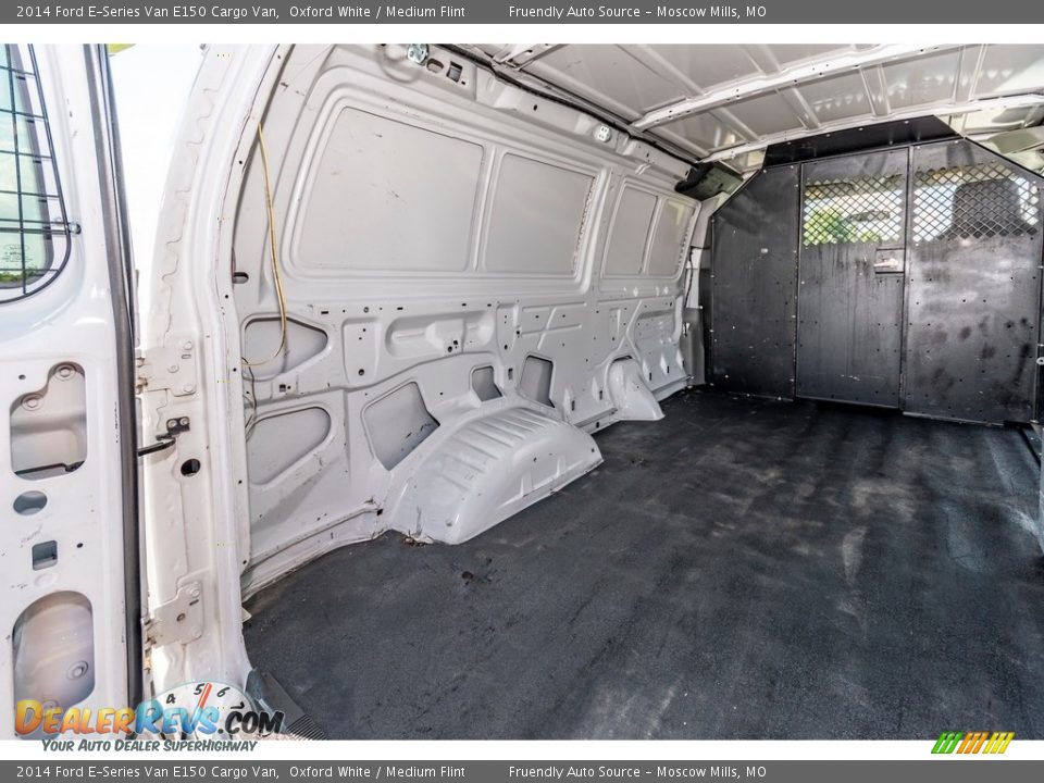 2014 Ford E-Series Van E150 Cargo Van Oxford White / Medium Flint Photo #25