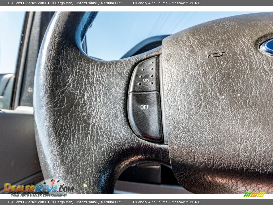2014 Ford E-Series Van E150 Cargo Van Oxford White / Medium Flint Photo #32