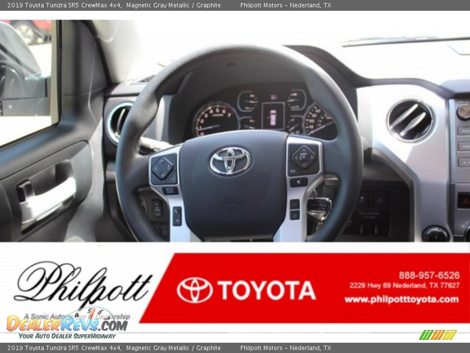 2019 Toyota Tundra SR5 CrewMax 4x4 Magnetic Gray Metallic / Graphite Photo #1