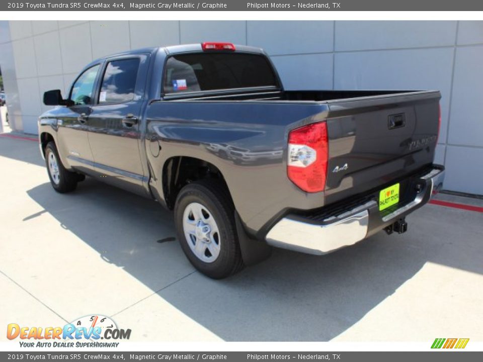 2019 Toyota Tundra SR5 CrewMax 4x4 Magnetic Gray Metallic / Graphite Photo #10