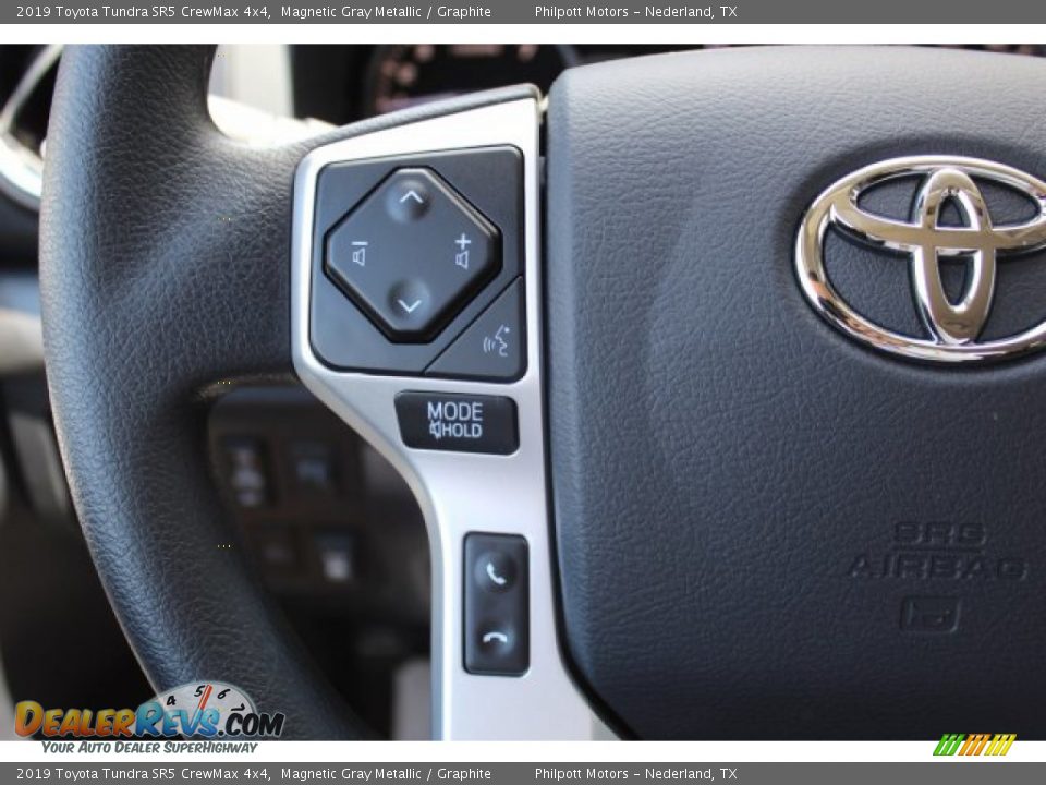 2019 Toyota Tundra SR5 CrewMax 4x4 Magnetic Gray Metallic / Graphite Photo #15