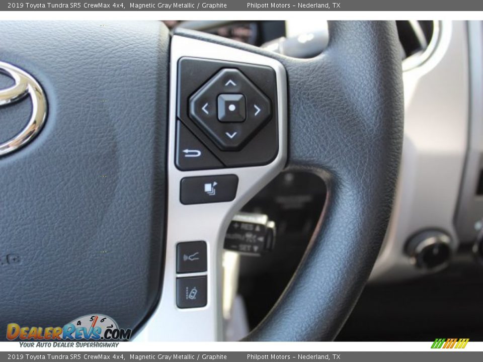 2019 Toyota Tundra SR5 CrewMax 4x4 Magnetic Gray Metallic / Graphite Photo #16