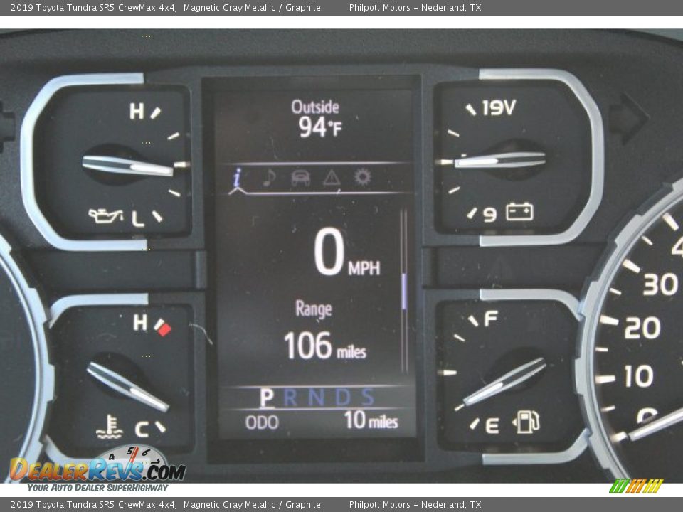2019 Toyota Tundra SR5 CrewMax 4x4 Magnetic Gray Metallic / Graphite Photo #18