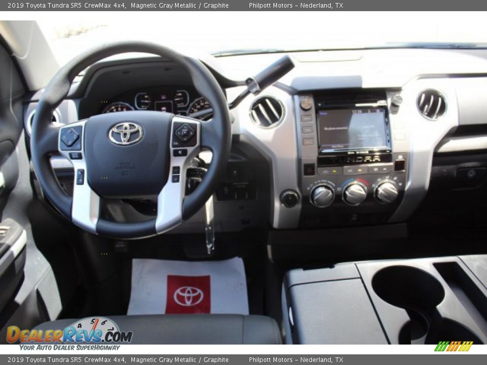 2019 Toyota Tundra SR5 CrewMax 4x4 Magnetic Gray Metallic / Graphite Photo #24