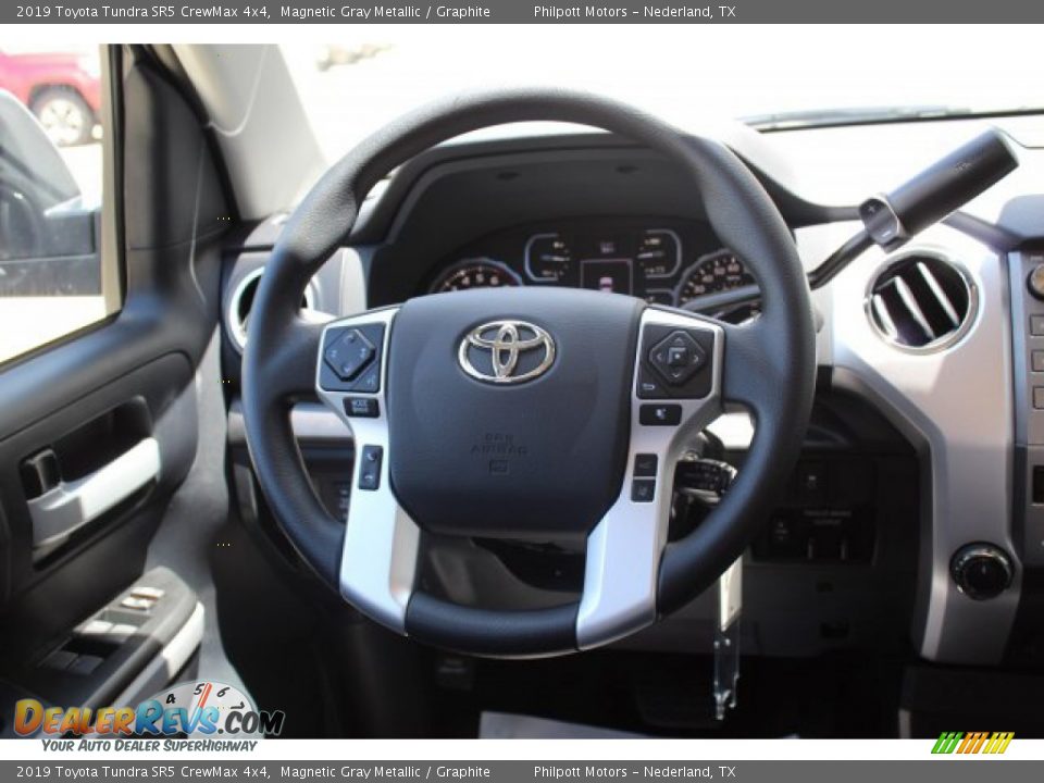 2019 Toyota Tundra SR5 CrewMax 4x4 Magnetic Gray Metallic / Graphite Photo #25