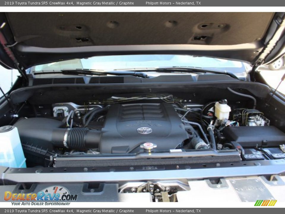 2019 Toyota Tundra SR5 CrewMax 4x4 Magnetic Gray Metallic / Graphite Photo #27
