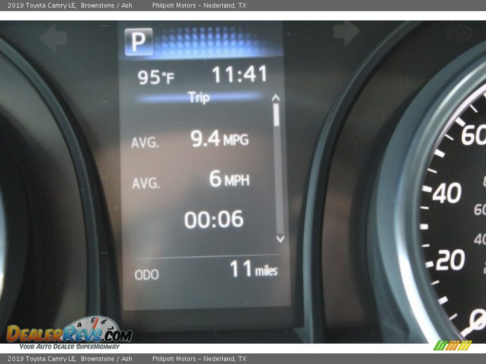 2019 Toyota Camry LE Brownstone / Ash Photo #15