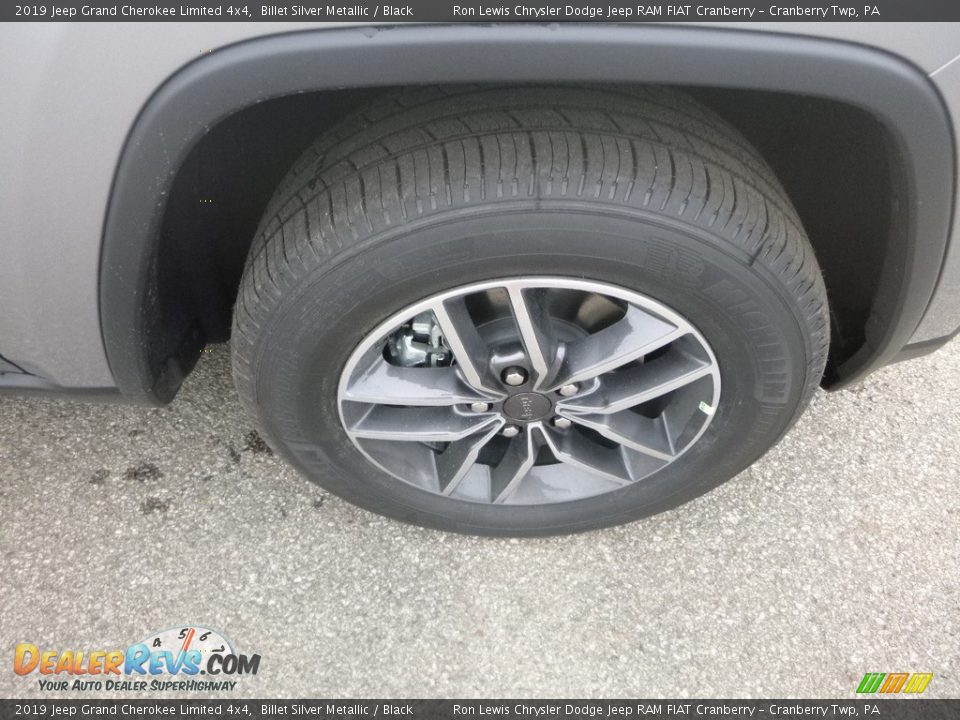 2019 Jeep Grand Cherokee Limited 4x4 Billet Silver Metallic / Black Photo #9